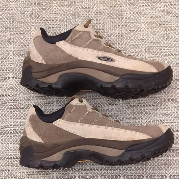 Asolo Women's Brown Suede Low Hiking Shoes Trail Running - Picture 7 of 10